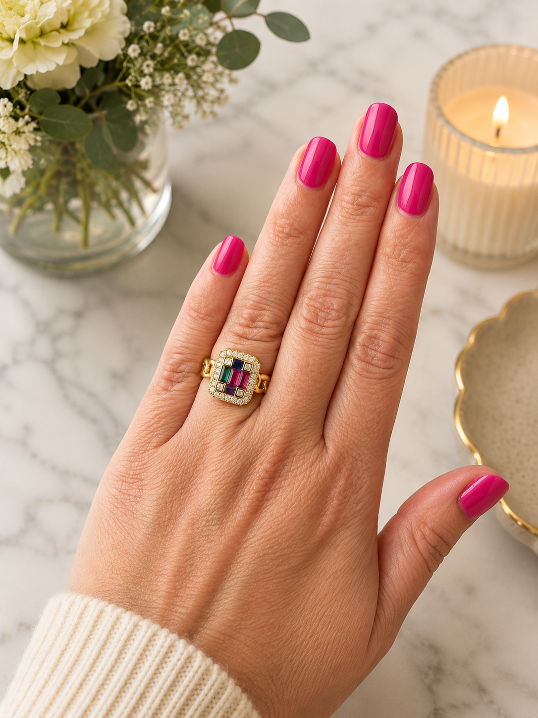 Heya Mosaic Radiance Ring