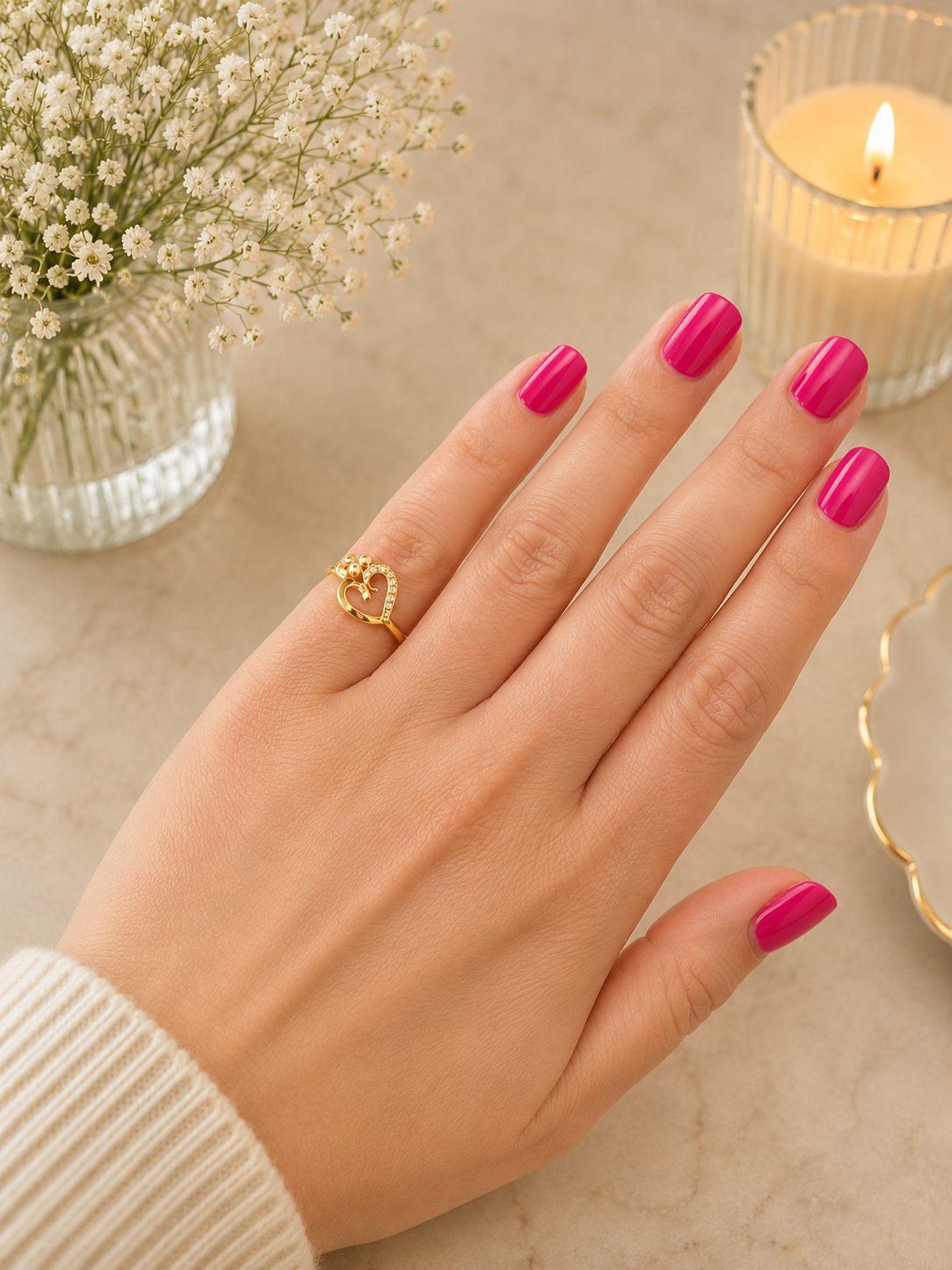 Heya Crowned Heart Ring
