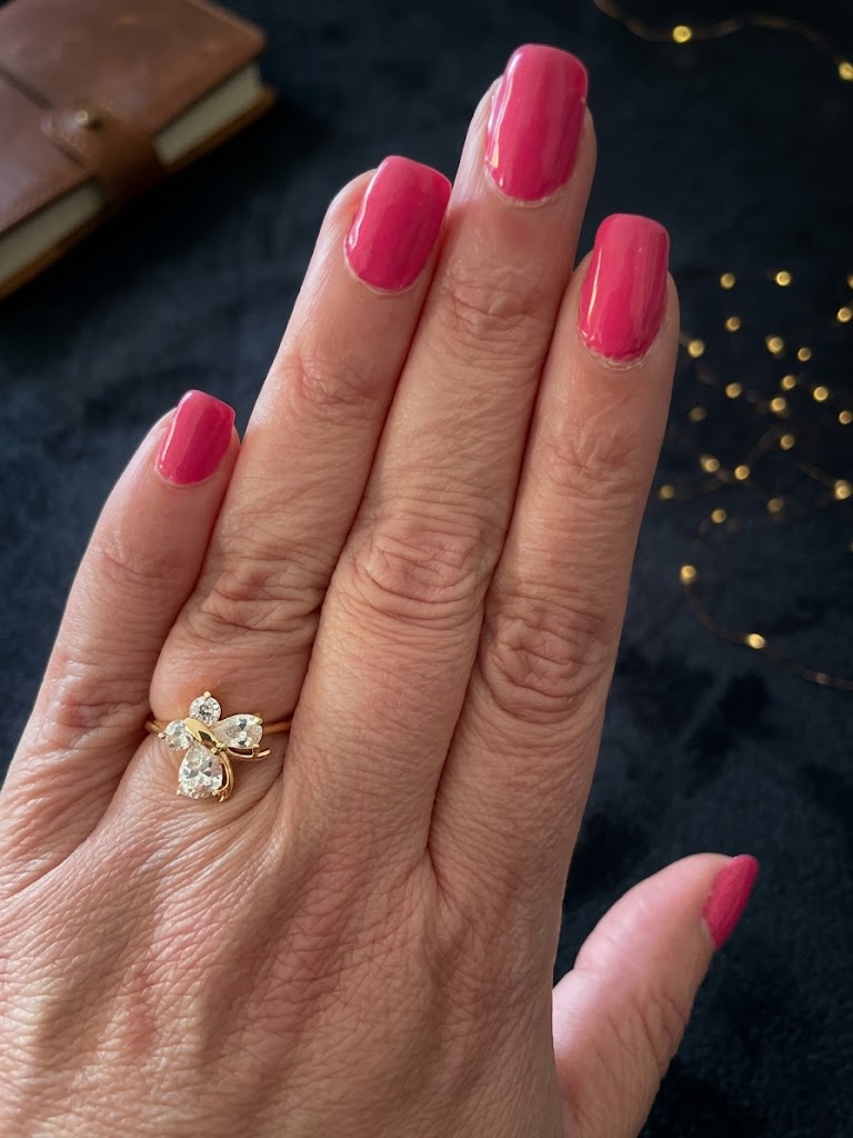 Heya Rosepetal Sparkle Ring