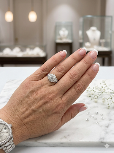 Heya Diamond Bloom Ring