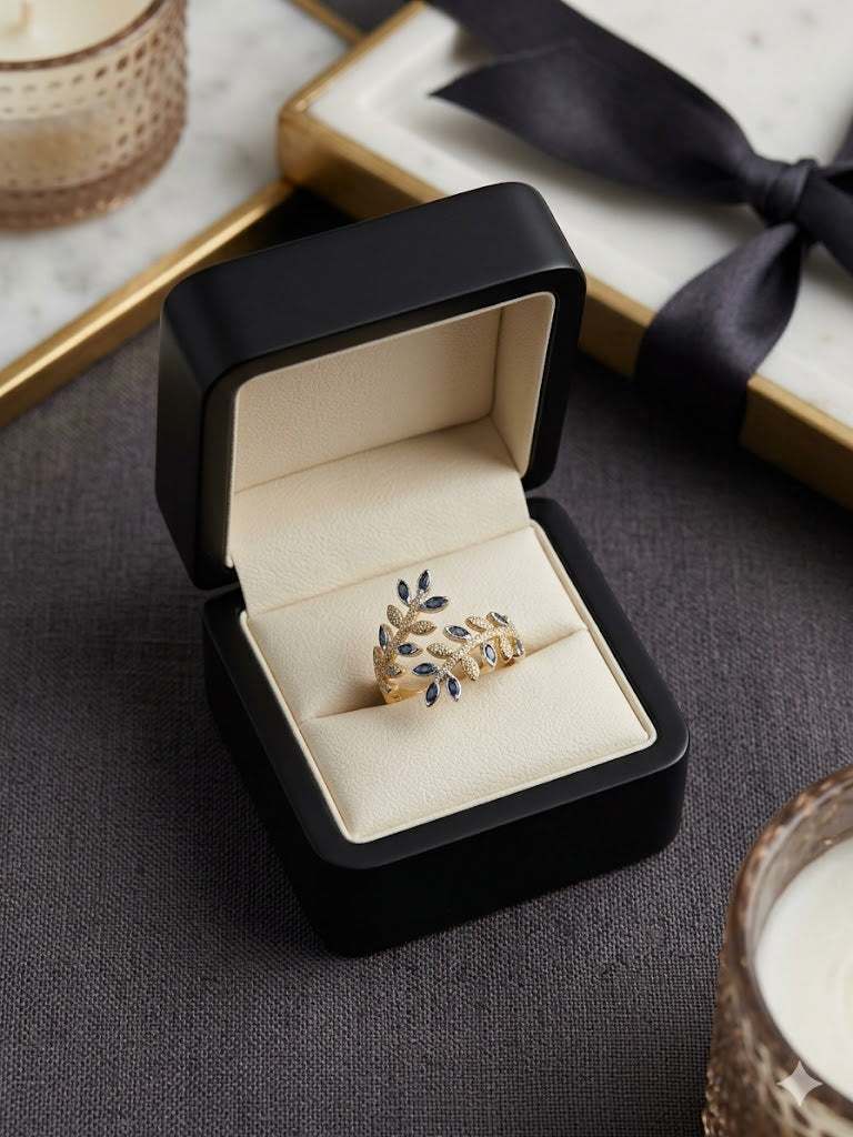 Heya Midnight Vine Ring