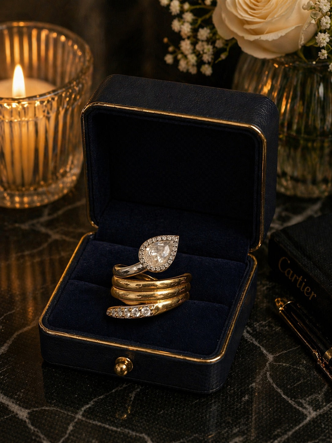 Heya Serpentine Grace Ring