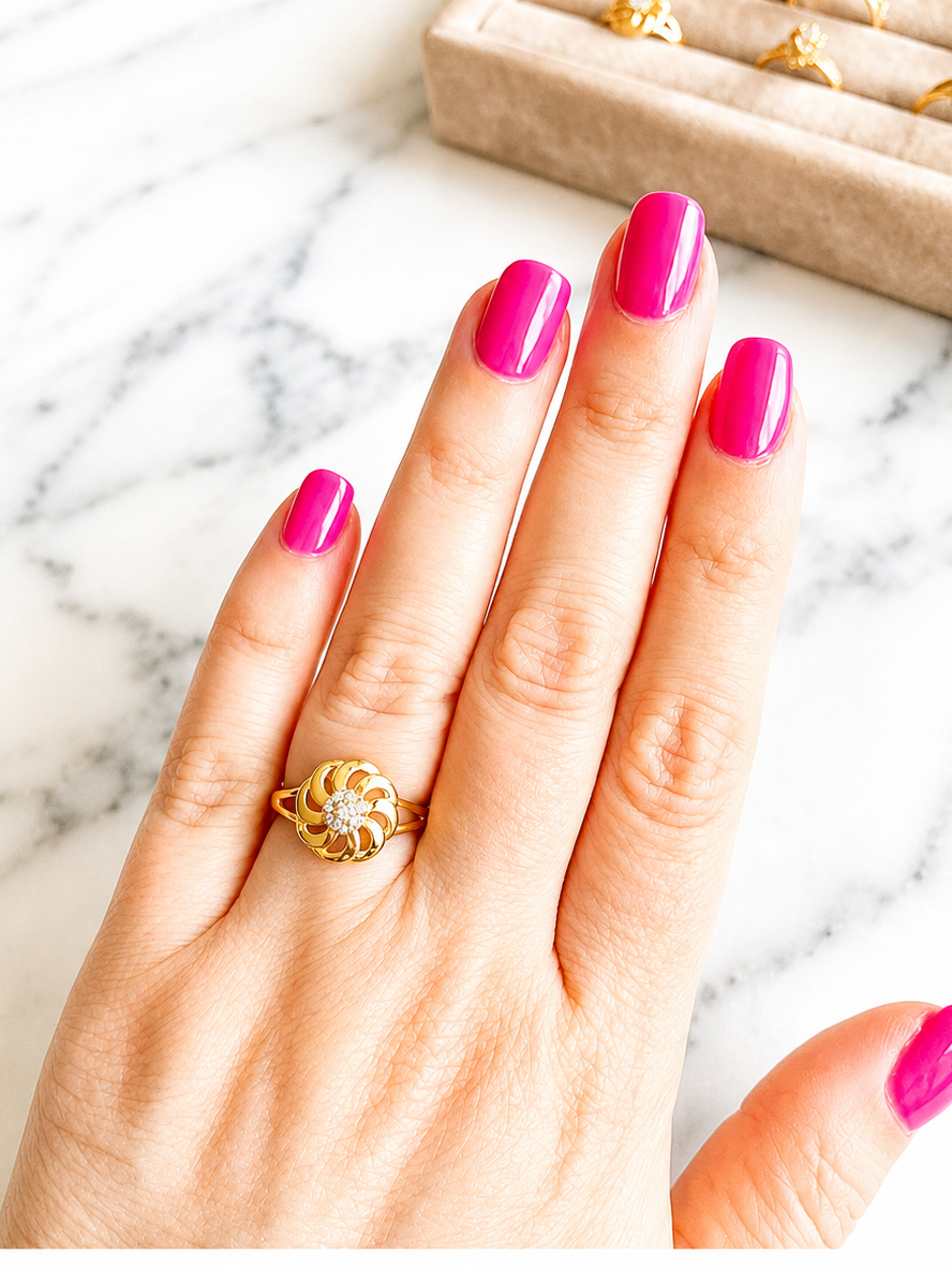 Heya Golden Bloom Ring