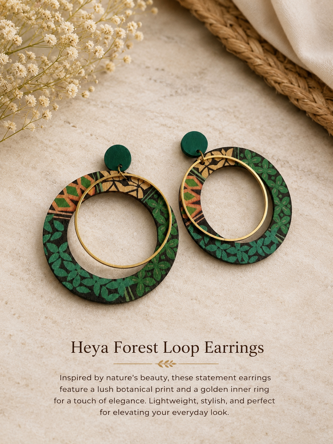 Heya Forest Loop Earring