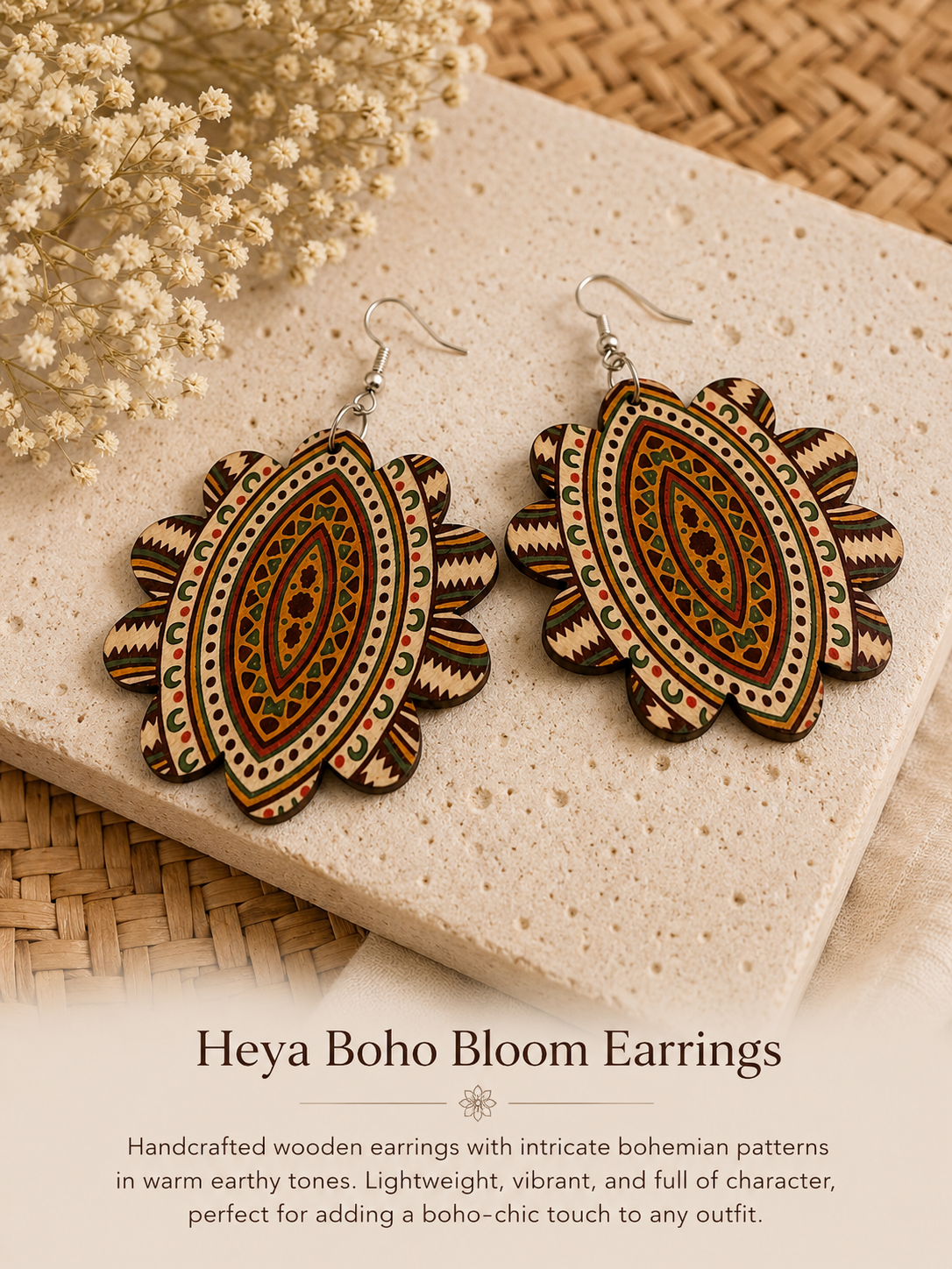 Heya Boho Bloom Earrings