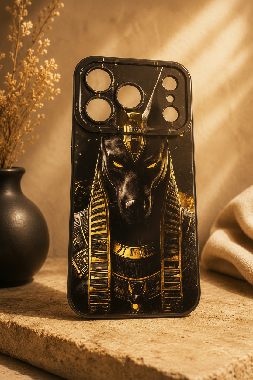 Anubis Golden Mask iPhone 17
