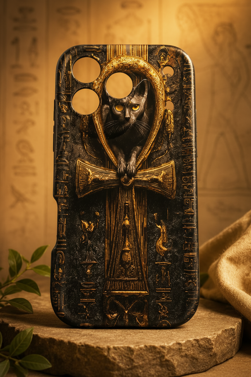 Ancient Egyptian Cat  Mobile Case iPhone 17