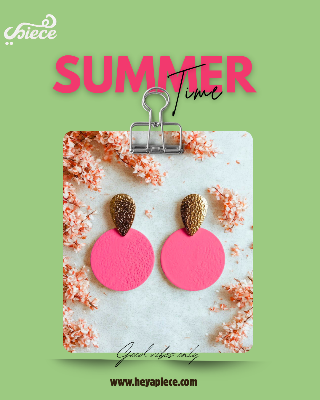 Heya Flamingo Glow Earrings