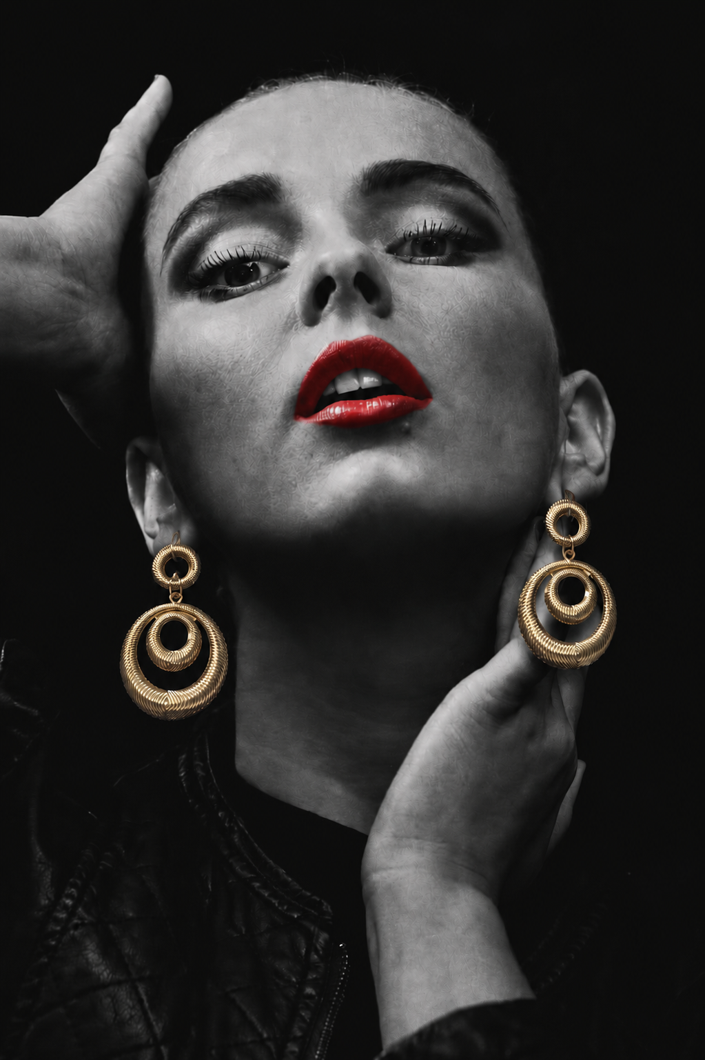 Golden Orbit Earrings