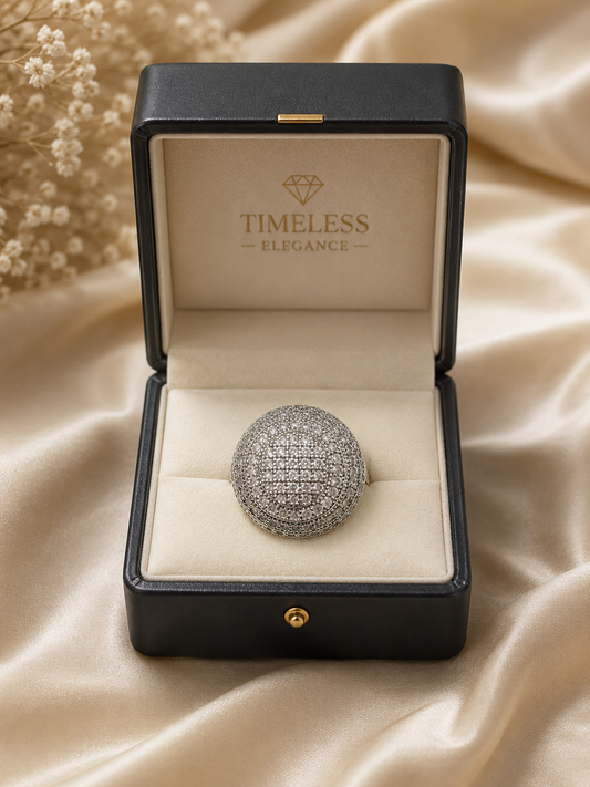 Heya Midnight Luxe Dome Ring