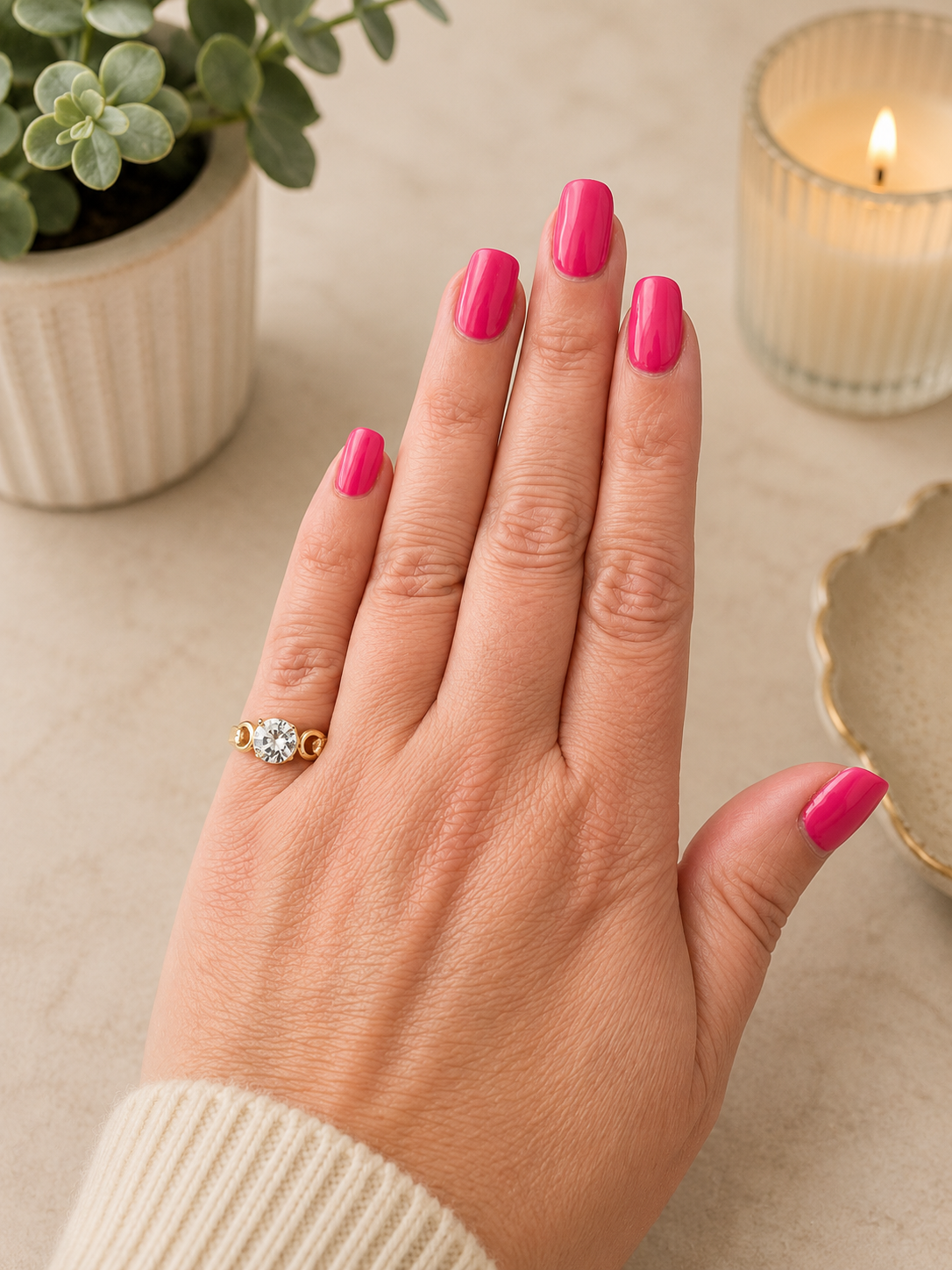 Heya Solitaire Grace Ring