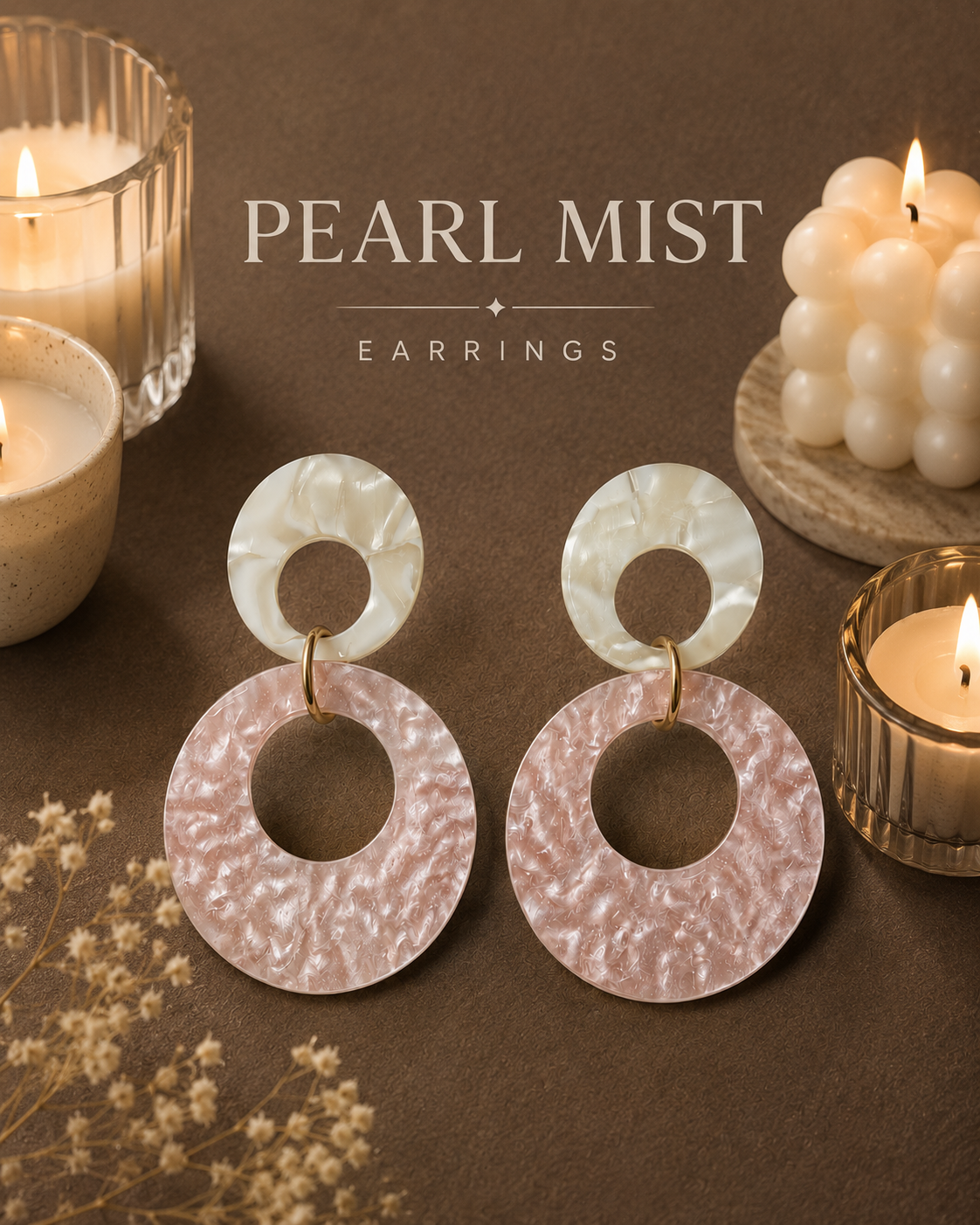 Heya Pearl Mist Earrings