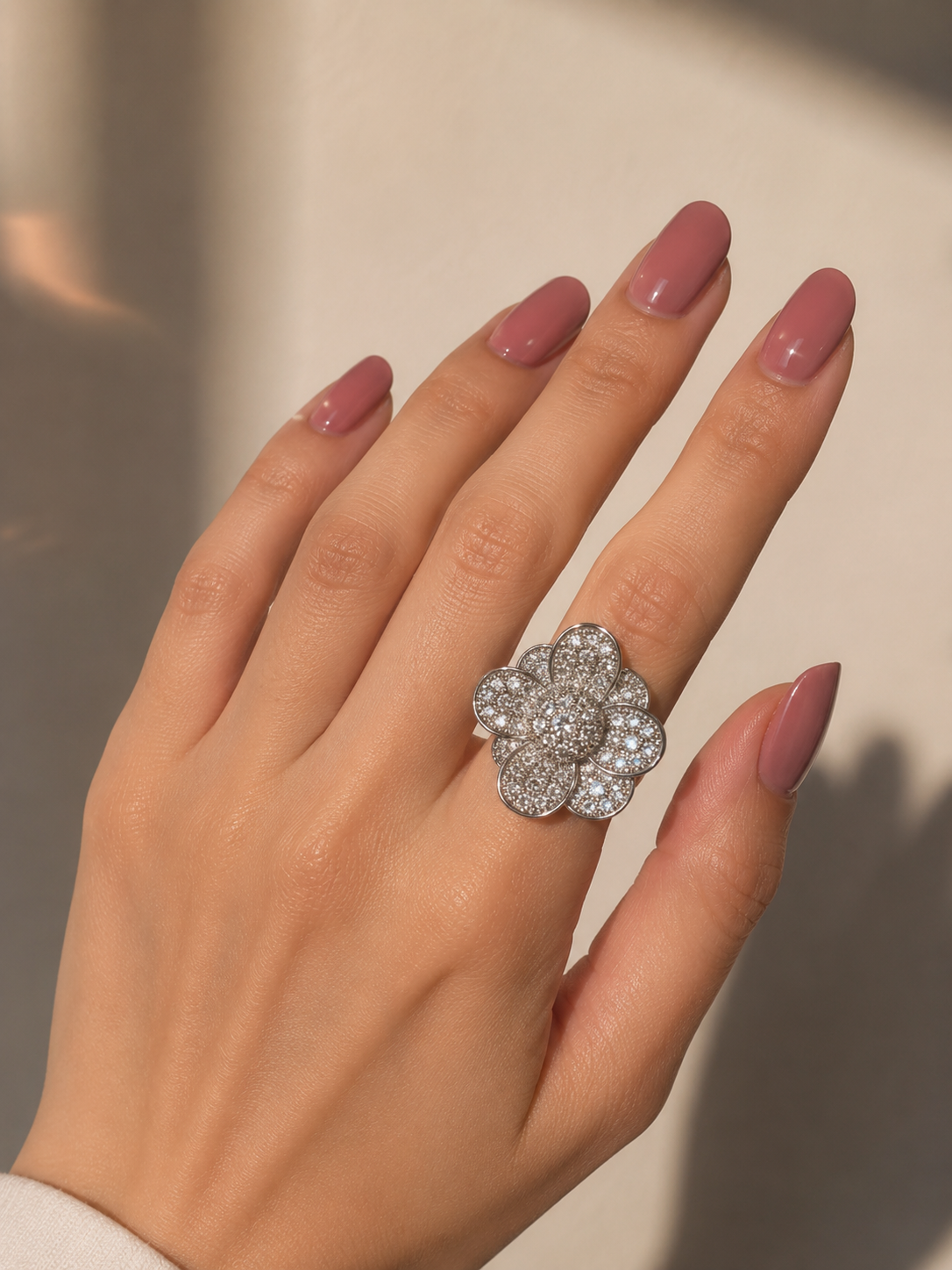 Heya Crystal Blossom Ring