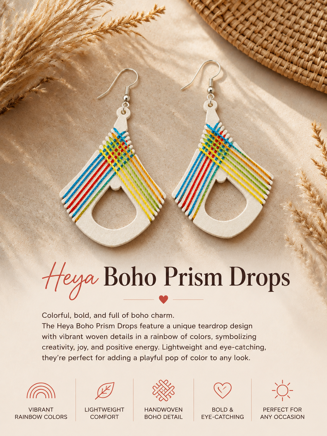 Heya Boho Prism Drops