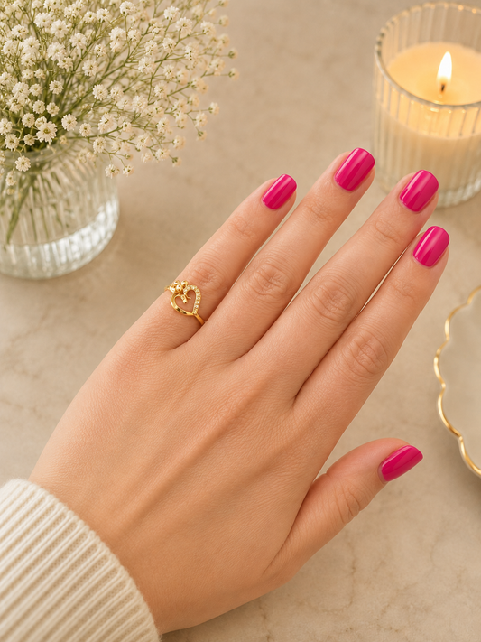 Heya Crowned Heart Ring