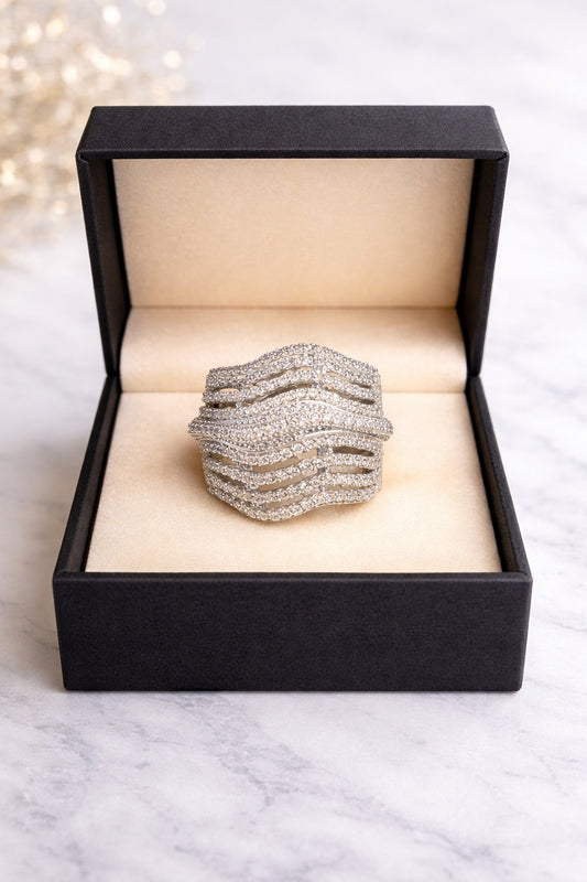 Heya Waves Ring