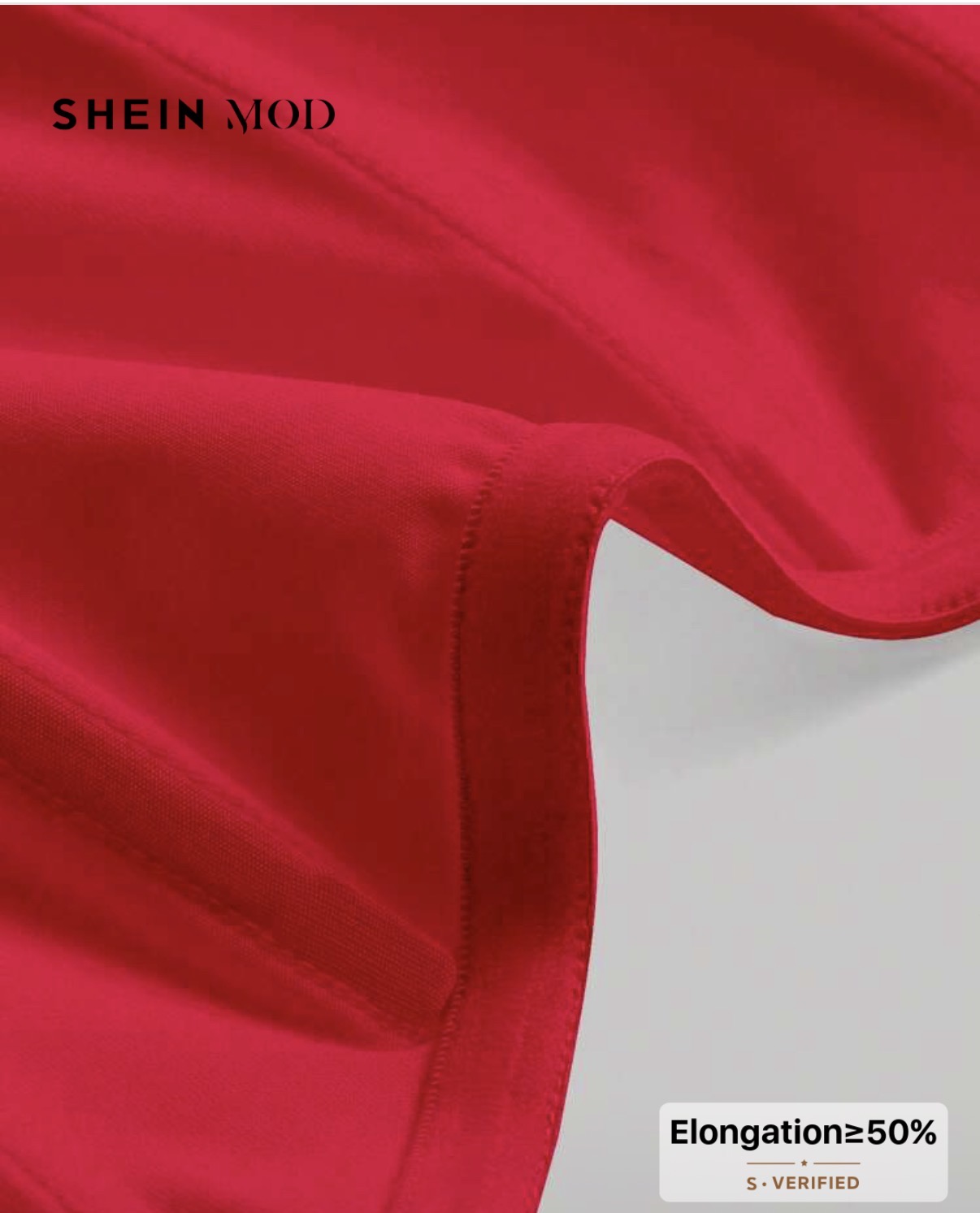 SHEIN MOD Scarlet Corset Top