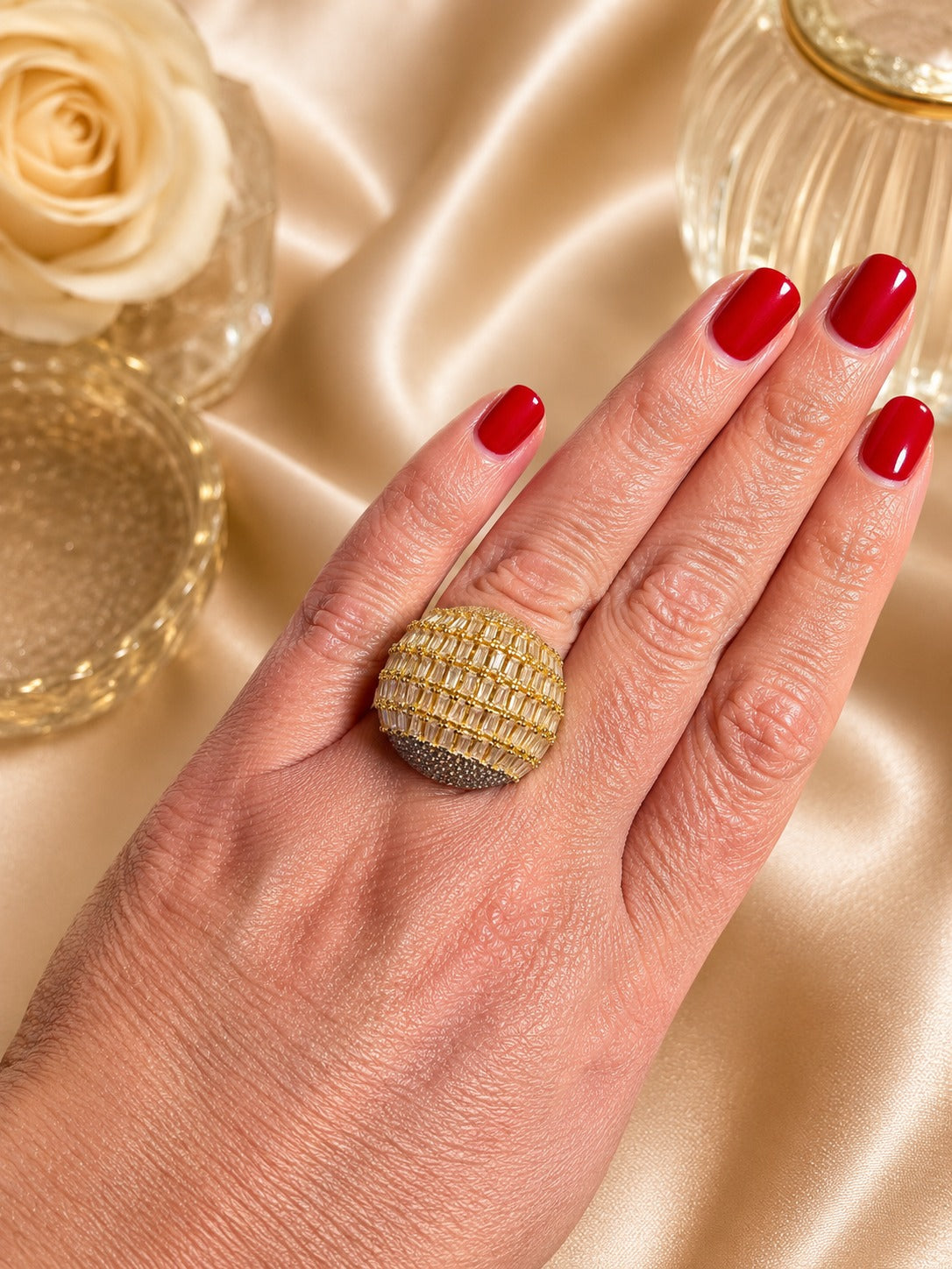 Heya Golden Mirage Ring