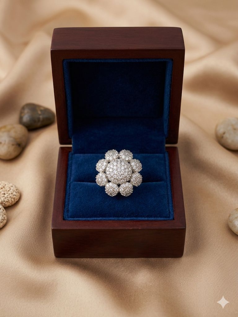 Heya Caviar Ring