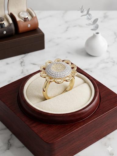 Heya Soleil Petal Ring