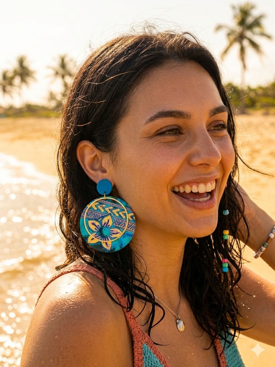 Heya Turquoise Garden Earrings