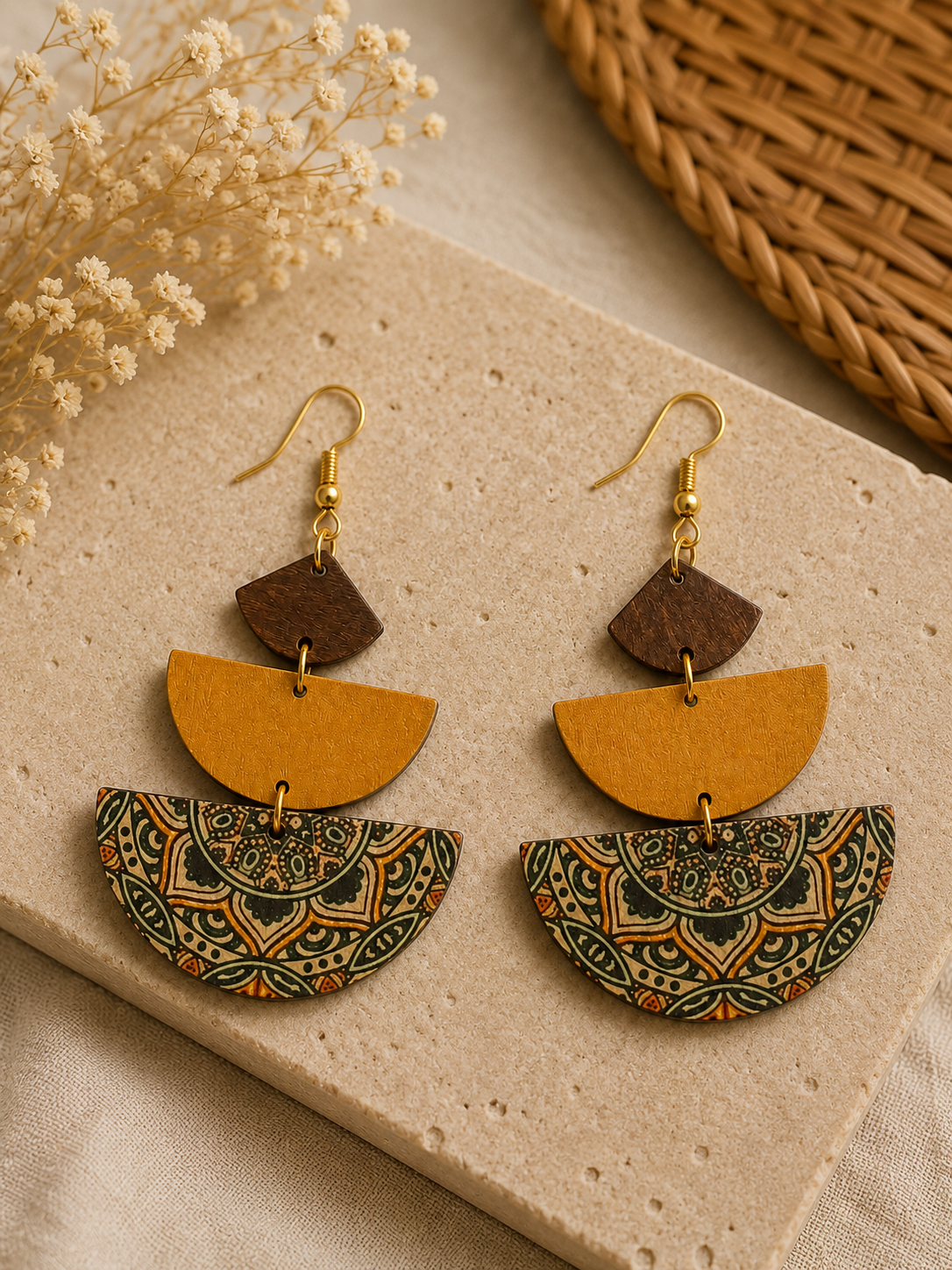 Heya Desert Mosaic Earrings