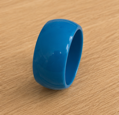 Heya Blue Gloss Bangle