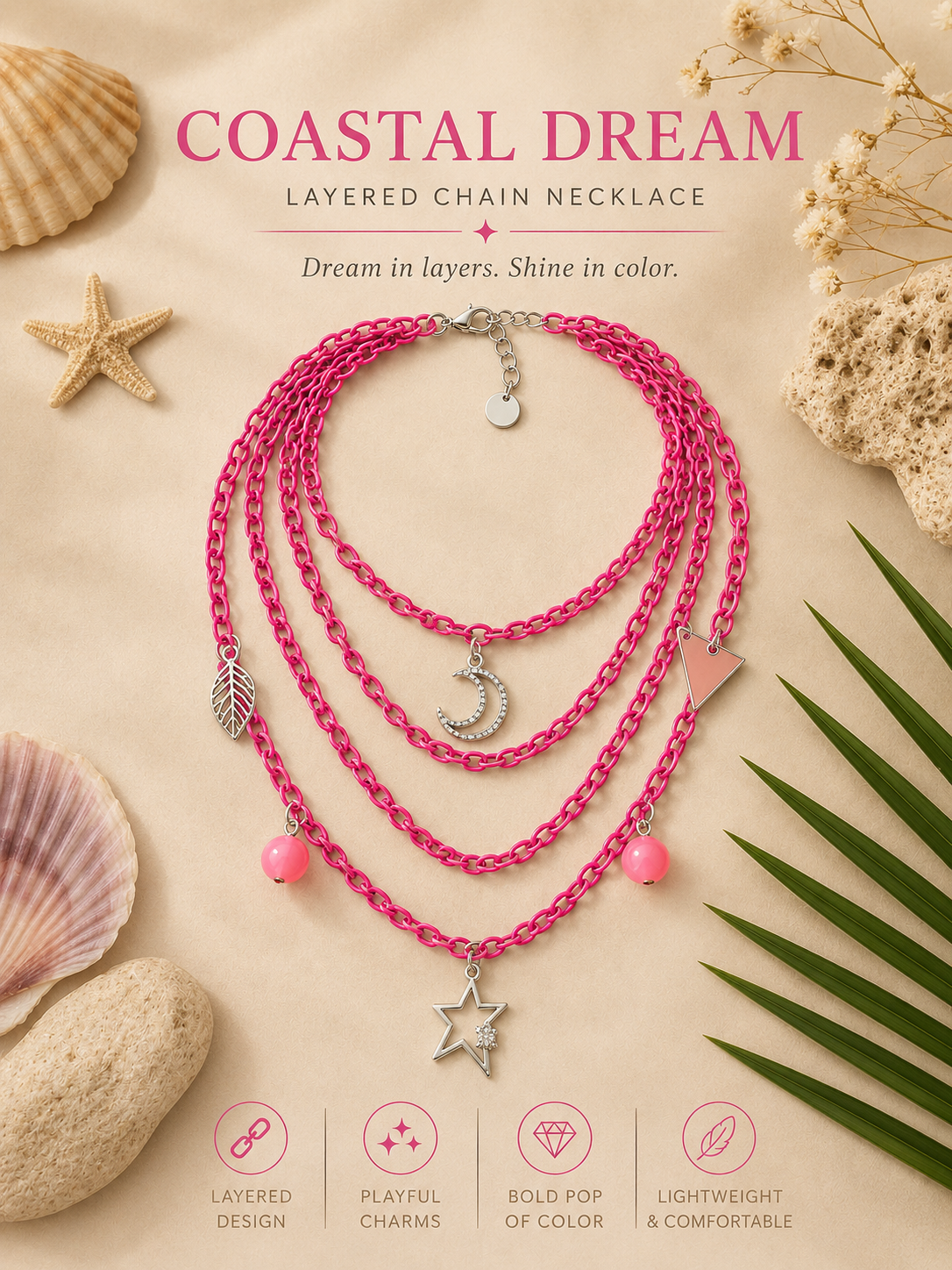 Heya Fuchsia Coastal Dreams